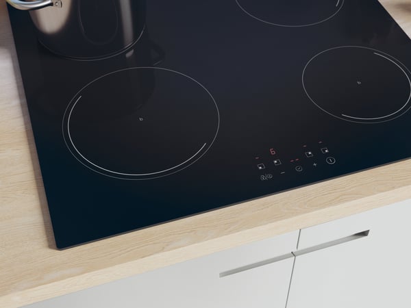 Candy Idea CI642CBB/1 Svart Inbyggd 60 cm Induktionshäll med zon 4 zone(s)