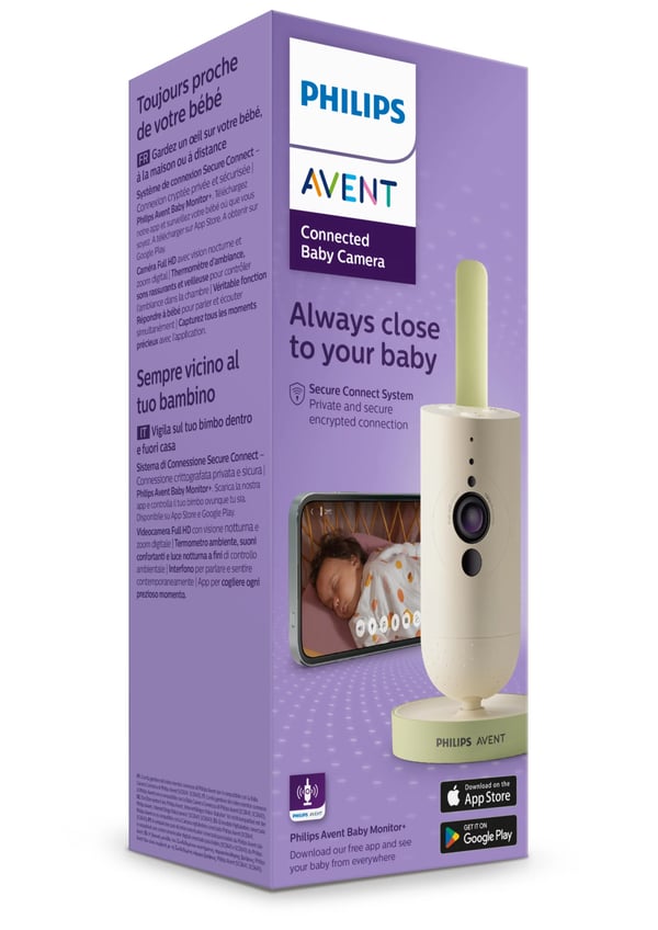 Philips AVENT Baby Monitor SCD643/26 Yhdistettävä vauvakamera
