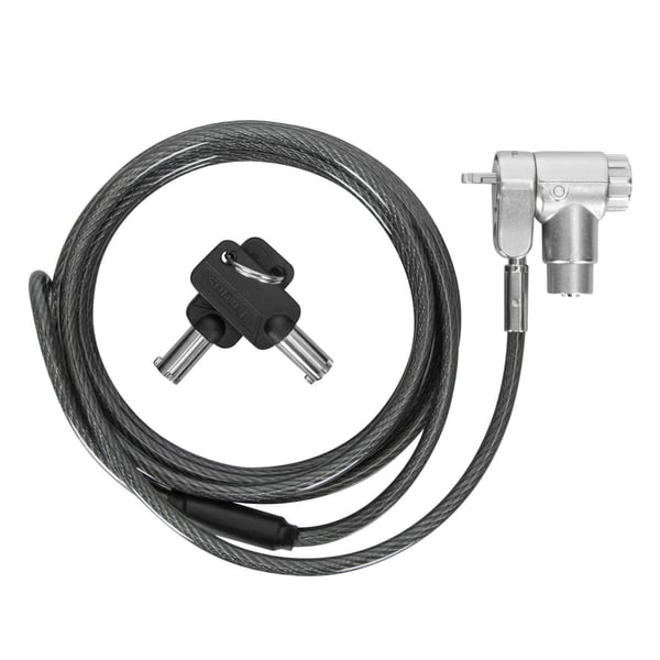 Targus ASP95MKGLX-25 kabellås Silver 2 m