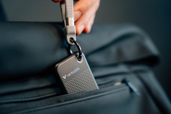 Verbatim Pocket SSD 256 GB USB Type-C 3.2 Gen 2 (3.1 Gen 2) Svart, Grå