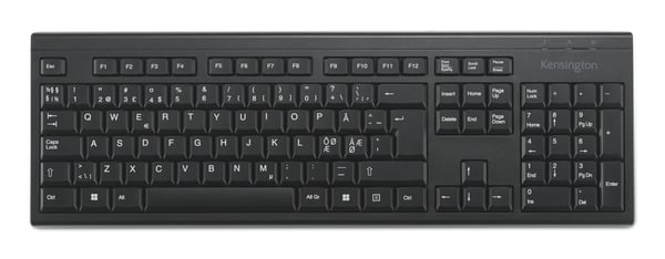 Kensington KB150 EQ Trådløst Tastatur - Pan Nordisk