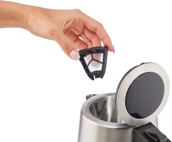 Gorenje K17OS vattenkokare 1,7 l 2200 W Rostfritt stål, Svart
