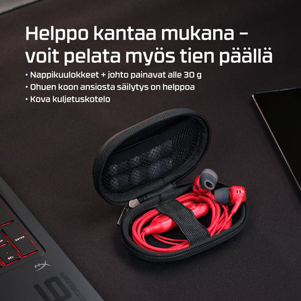 HyperX Cloud Earbuds III S -nappikuulokkeet (musta)