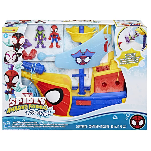Marvel Water-Webs Webs Ahoy Bubble-piratskepp