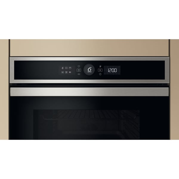 Whirlpool WOI4IS8HM0XA 73 L Sort, Rustfrit stål