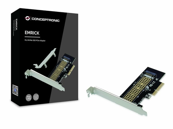 Conceptronic EMRICK05B nätverkskort/adapters Intern M.2