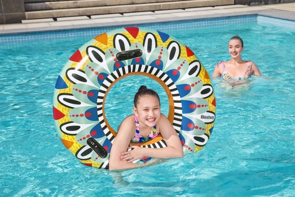 Bestway 36294 pool og strand flyder Flerfarvet Mønster Vinyl Svømmering