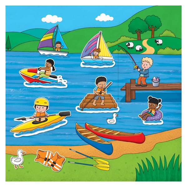 Galt Toys Reusable sticker book - Sports
