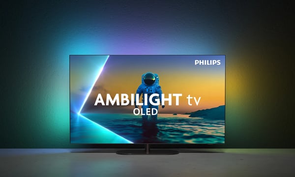 Philips Ambilight 48OLED810/12 TV 121,9 cm (48") 4K Ultra HD Smart TV Wi-Fi Grå