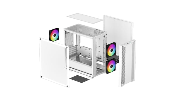 DeepCool CC360 WH ARGB Mini Tower Vit