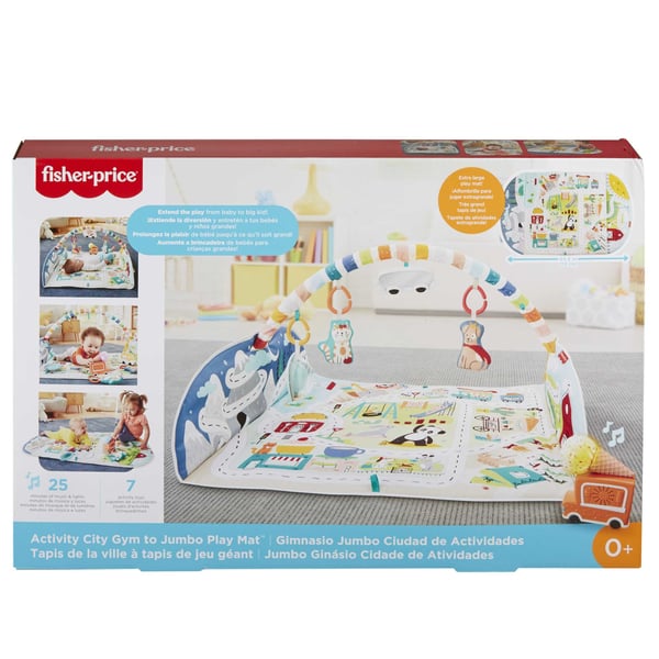 Fisher-Price Activity City Gym to Jumbo Play Mat