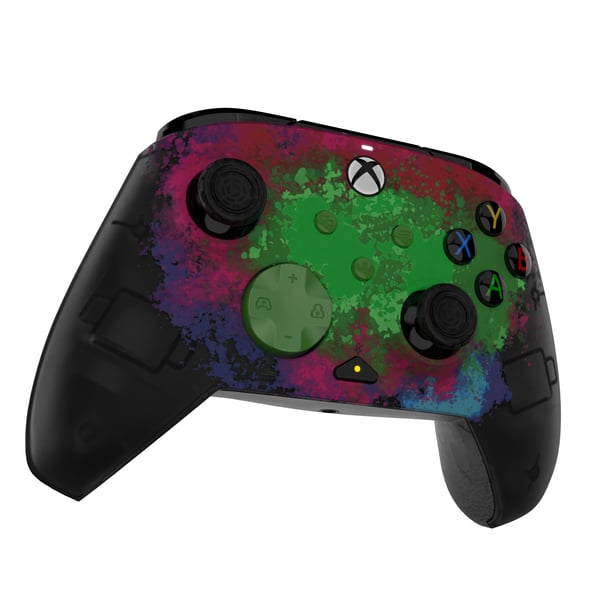 PDP REMATCH GLOW Advanced Svart, Grön, Röd USB Spelplatta Analog / Digital PC, Xbox One, Xbox Series S, Xbox Series X