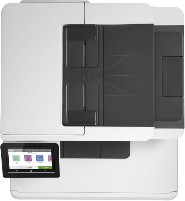 HP Color LaserJet Pro MFP M479fdw, Farve, Printer til Udskriv, kopiér, scan, fax, og send e-mail, Scan til e-mail/PDF; Tosidet udskrivning; 50-arks ukrøllet ADF