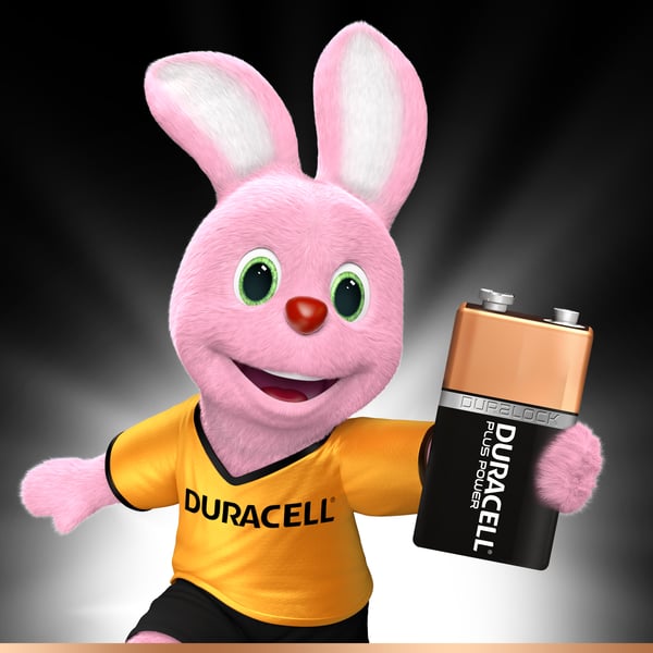 Duracell Plus Power Engangsbatteri 9V Alkaline