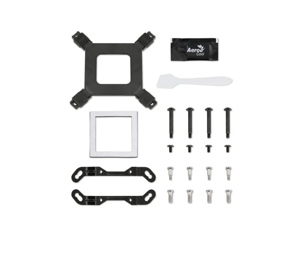 Aerocool Mirage L120 Processor Allt-i-ett vätskekylare Vit 1 styck