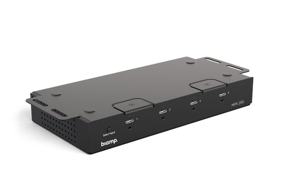 Biamp EasyConnect MPX 250 USB 3.2 Gen 2 (3.1 Gen 2) Type-C 10000 Mbit/s Svart
