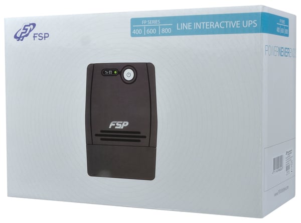 FSP FP 600 UPS-enhed 0,6 kVA 360 W 2 AC stikkontakt(er)
