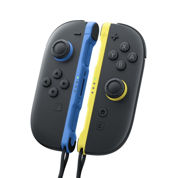 Nintendo Joy-Con 2 Musta, Sininen, Keltainen Bluetooth Pad-ohjain Analoginen/Digitaalinen Nintendo Switch 2 Nintendo Joy-Con 2 Musta, Sininen, Keltainen Bluetooth Pad-ohjain Analoginen/Digitaalinen Nintendo Switch 2