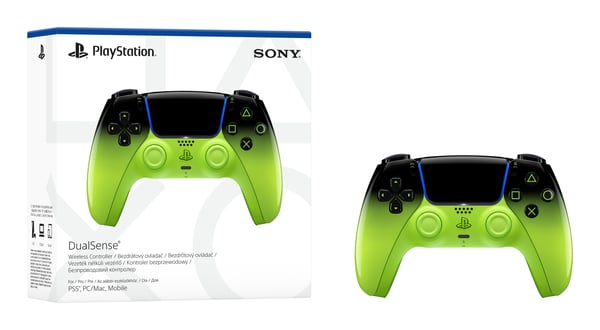 Sony Interactive Entertainment DualSense Sort, Grøn Bluetooth/USB Gamepad Analog/digital PlayStation 5