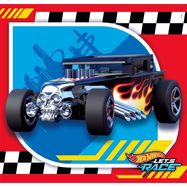 Palapeli 3x48 Super Color Hot Wheels