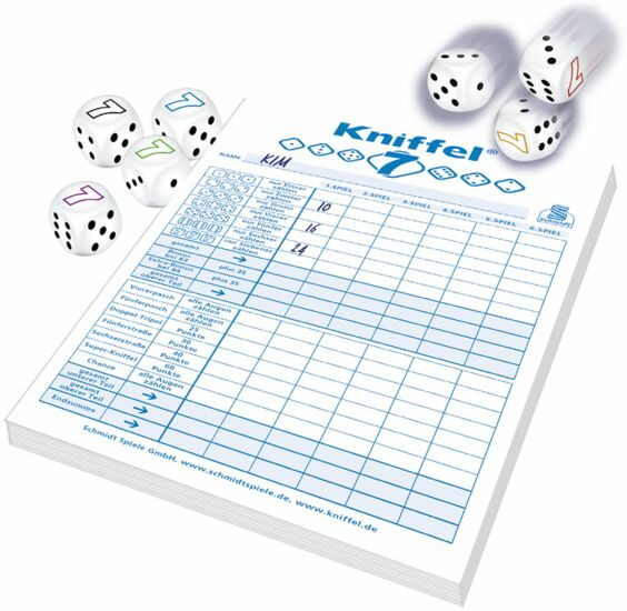 Schmidt® Spiele Kniffel 7 20 min Lautapeli Perhe