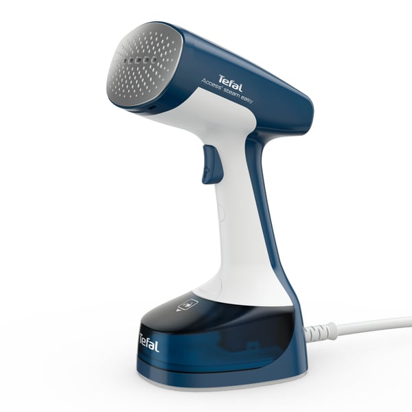 Tefal Access Steam Easy DT7130 Handhållen klädångare 0,15 l 1400 W Blå, Vit