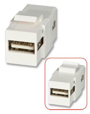 Lindy USB A to A Keystone