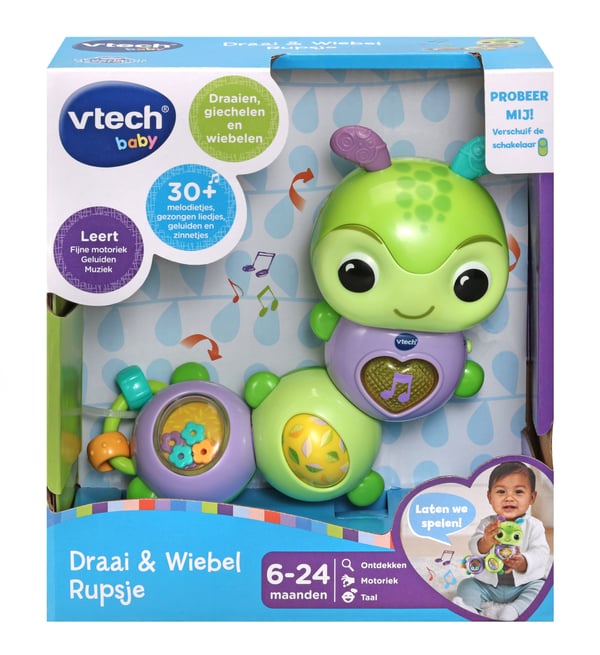 VTech Baby Draai & Wiebel Rupsje