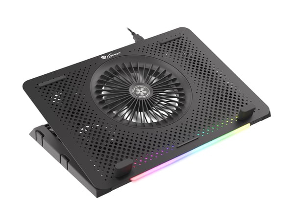 GENESIS Oxid 450 køling til laptop 39,6 cm (15.6") 2400 rpm Sort