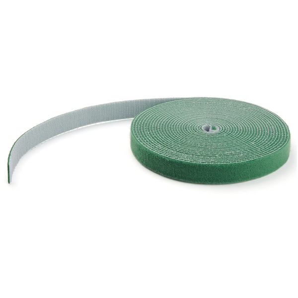 StarTech.com HKLP100GN kabelsamler Krog og løkke kabelbinder Nylon Grøn 1 stk