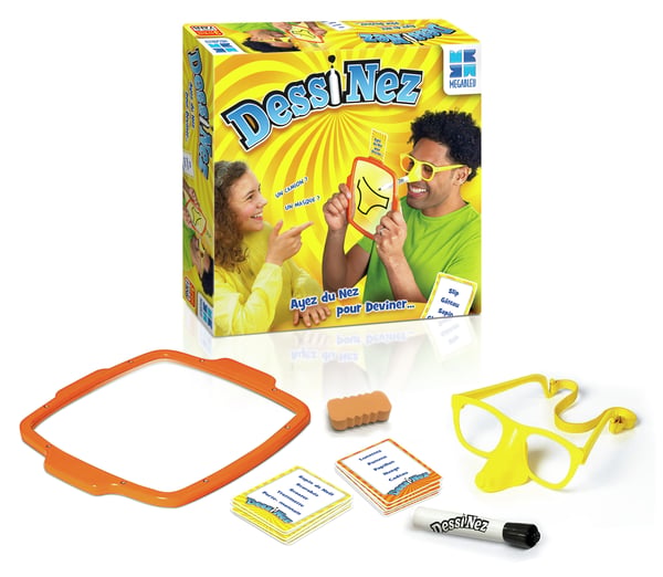 MEGABLEU 3220660284283 DessiNez Lautapeli Piirustus