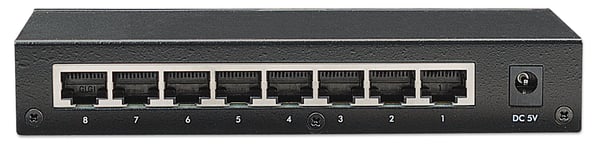Intellinet 8-Port Fast Ethernet Office Switch Fast Ethernet (10/100) Sort
