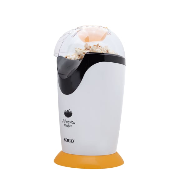 Sogo PAL-SS-11320-Y popcornmaskine Sort, Hvid 3 min. 1200 W
