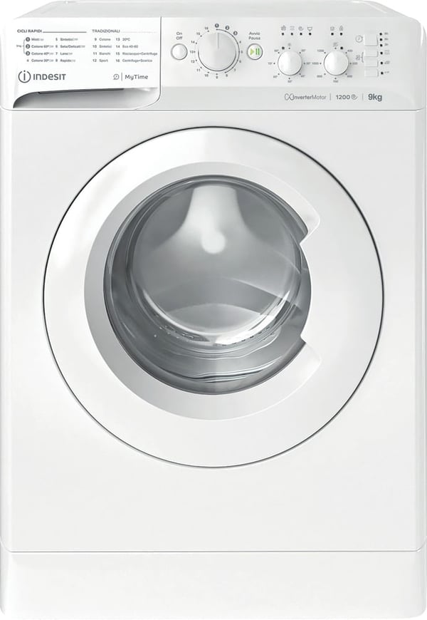 Indesit MTWC 91296 W IT vaskemaskine Front-læsning 9 kg 1200 rpm Hvid