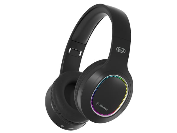 Trevi DJ 12E60 BT Kuulokkeet Langallinen & langaton Pääpanta Puhelut/Musiikki USB Type-C Bluetooth Musta