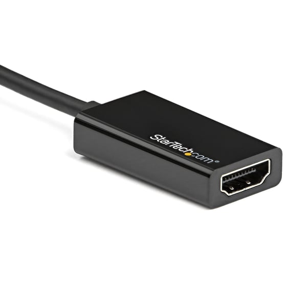 StarTech.com DP2HD4K60S videokabel adapter 0,215 m DisplayPort HDMI Sort