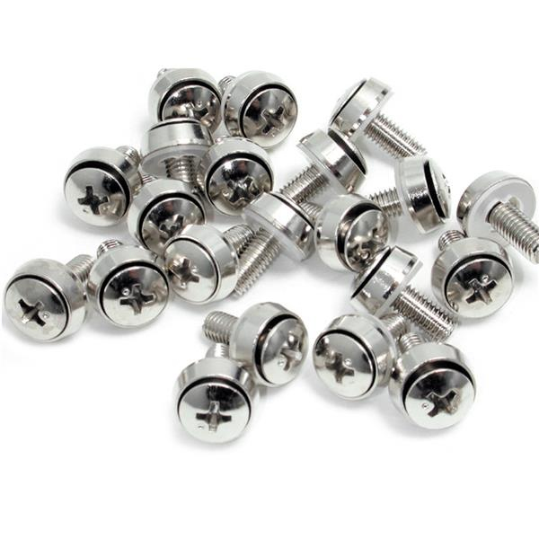 StarTech.com M6x12 mm - monteringsskruvar - 100-pack