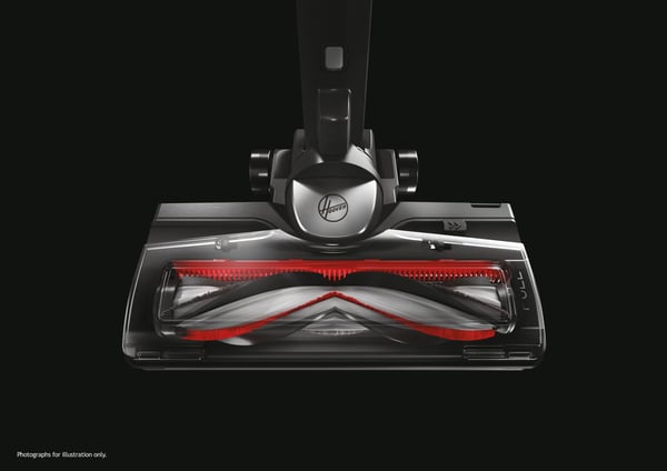 Hoover HF522STH 011 Stick vakuum Batteri Dry mikro Poseløs 0,45 L 290 W Grå, Titanium