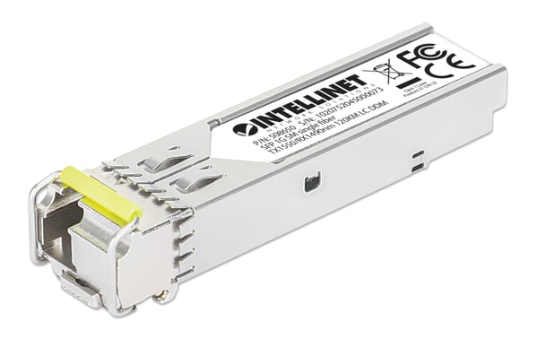 Intellinet 508650 transceiver-moduler för nätverk Fiberoptik 1000 Mbit/s mini-GBIC/SFP