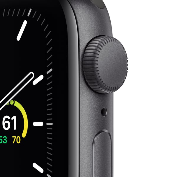 Apple Watch SE OLED 40 mm Digital 324 x 394 pixel Berøringsskærm Grå Wi-Fi GPS (satellit)