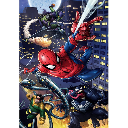 Clementoni Marvel spiderman Puslespil 180 stk Tegneserier
