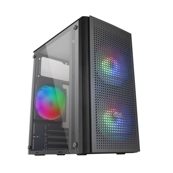 Mars Gaming MC300 datorväskor Mini Tower Svart