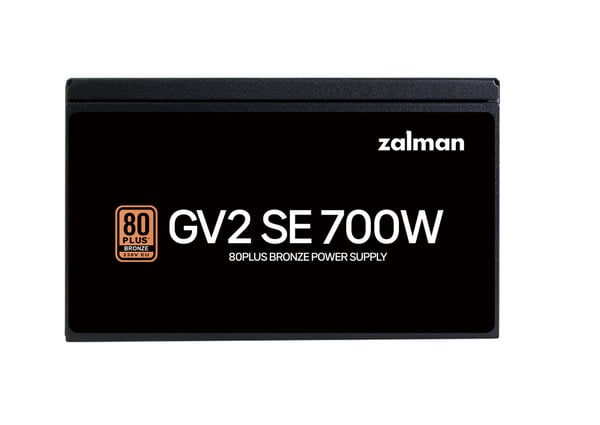 Zalman ZM700-GV2SE strömförsörjningsenheter 700 W 20+4 pin ATX ATX Svart