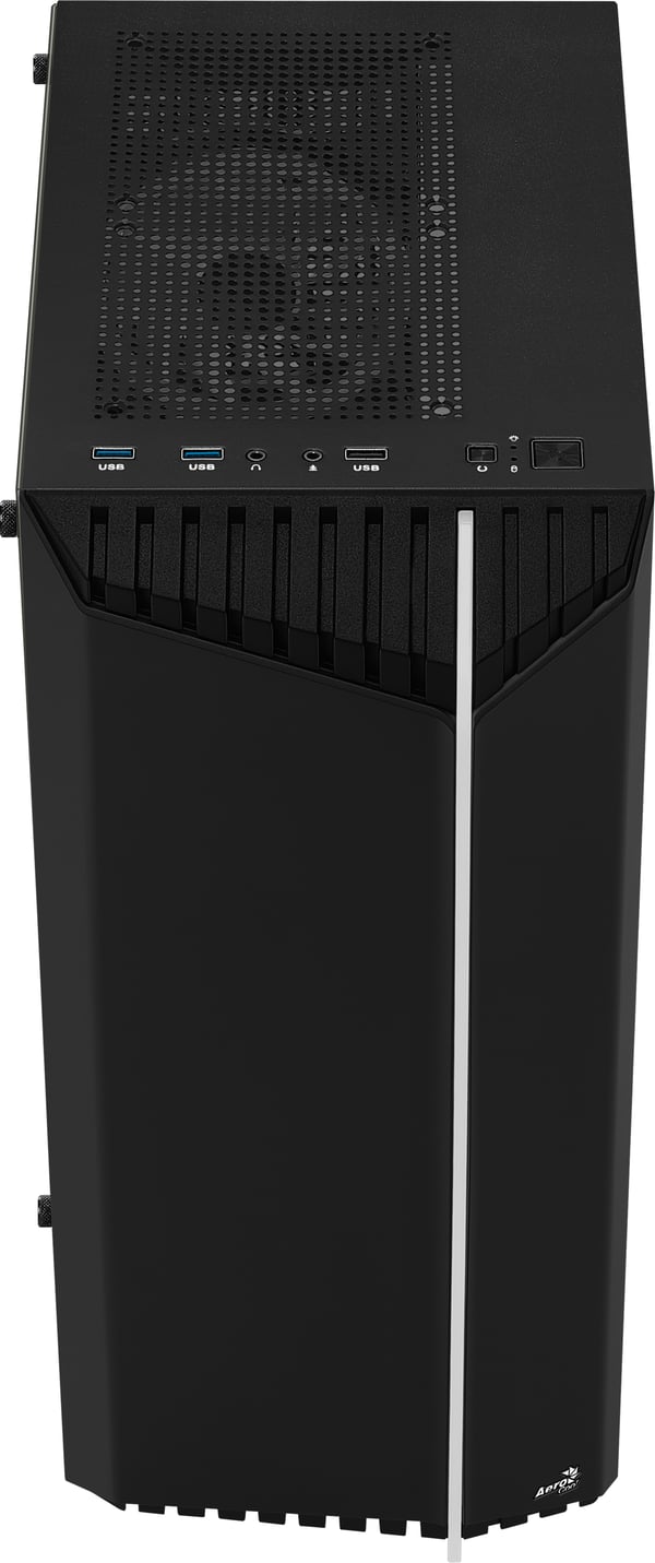 Aerocool Bionic Midi Tower Svart