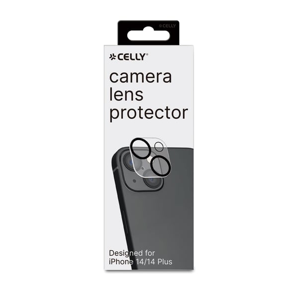 Celly CAMERALENS1024 Skærm og -bagsidebeskytter til mobiltelefon Beskyttelse af kameralinsen Apple 1 stk