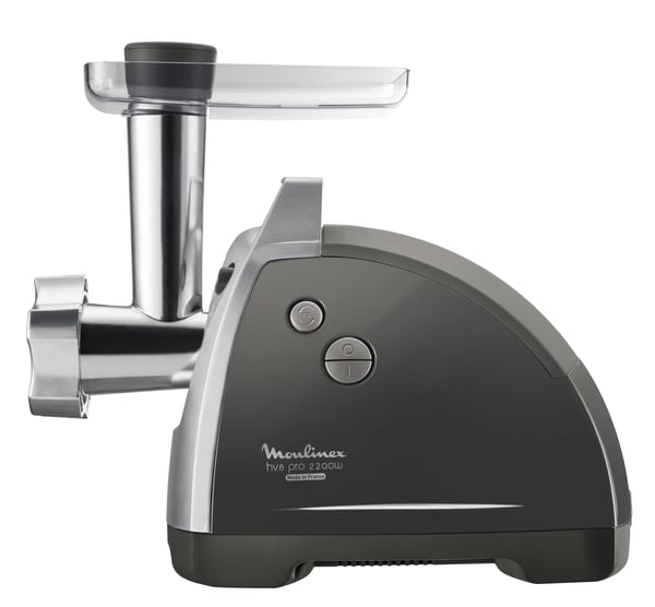 Moulinex HV8 Pro ME6868 köttkvarn 2200 W Grå, Rostfritt stål