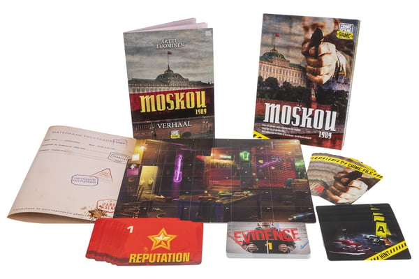 Tactic Crime Scene Moskou Kortspil Trivia