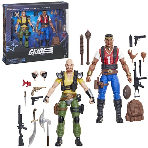 Hasbro G.I. Joe Classified Series #193 David "Red Dog" Taputapu & Varujan "Taurus" Ayvazyan