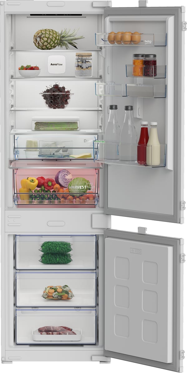 Beko B7BCNA296HS Indbygget 270 L Hvid