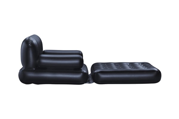 Bestway 75114 / 23 uppblåsbar solstol Svart